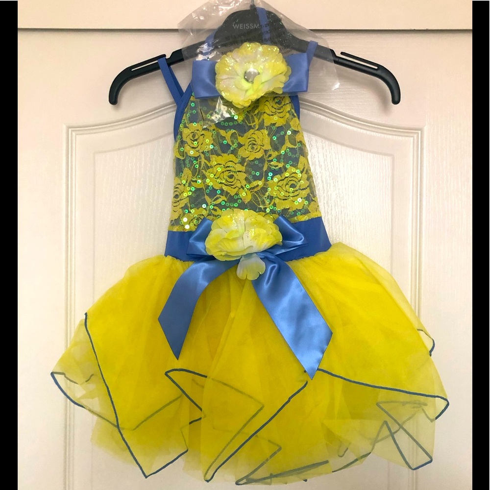 Girls Dress Wedding Dance Costume